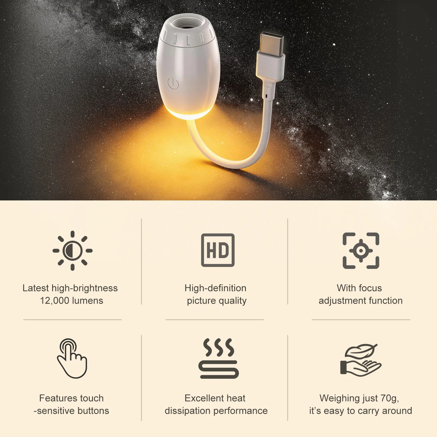 NexoGalaxy™ – Mini Galaxy Projector
