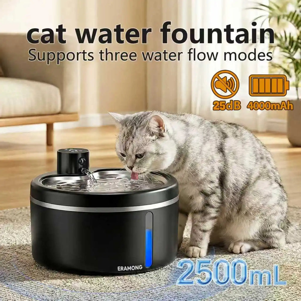 NexoPet Flow™ – Smart Wireless Pet Fountain